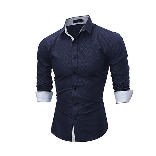 

Муж. Рубашка Однотонный Оранжевый L