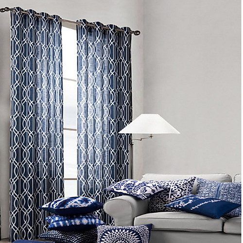 

Неоклассицизм Затемняющие 1 панель Прозрачный Спальня Curtains