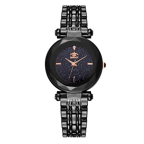 

Жен. Наручные часы Кварцевый Нержавеющая сталь Черный / Синий / Коричневый Защита от влаги Повседневные часы Аналоговый Мода Цветной - Коричневый Синий Розовое золото