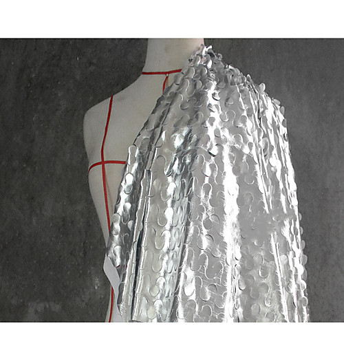 

Пайетки Однотонный ЗАЩИТА ОТ ВЛАГИ 150 cm ширина ткань для Свадьба продано посредством метр