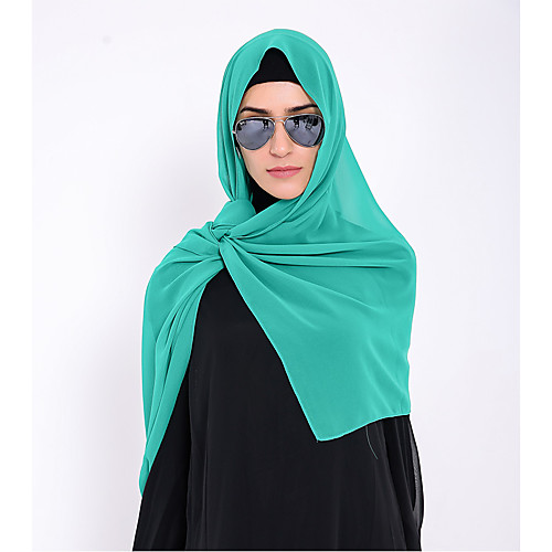 

Без рукавов Шифон Свадьба / Вечеринка / ужин Женская накидка / Женские шарфы С Однотонные Шали / Шарфы