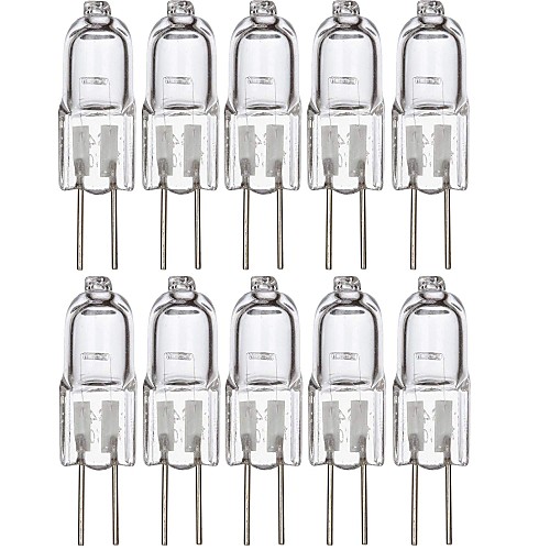 

10 шт. 20 W Двухштырьковые LED лампы 120 lm G4 1 Светодиодные бусины SMD Милый Тёплый белый 12 V