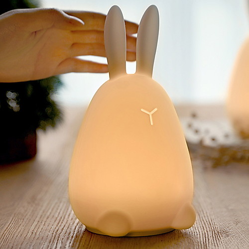 

1шт LED Night Light Тёплый белый USB Творчество <=36 V