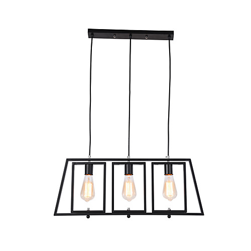 

JSGYlights 3-Light Оригинальные Люстры и лампы Рассеянное освещение Окрашенные отделки Металл Новый дизайн 110-120Вольт / 220-240Вольт
