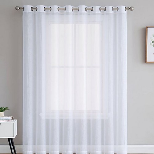 

Однотонные Прозрачный 1 панель Прозрачный Гостиная Curtains