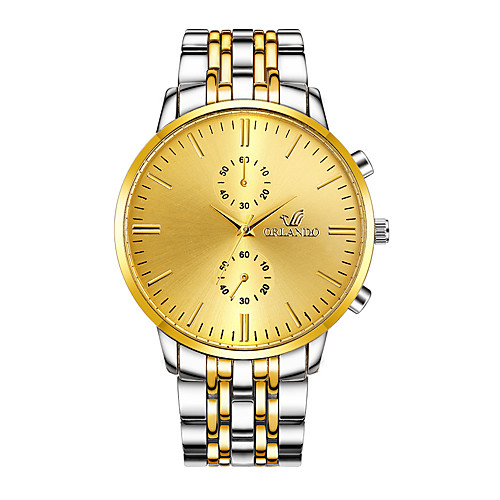 

Women's Luxury Watches Dress Watch Wrist Watch Quartz Stainless Steel White Casual Watch Adorable Analog - Digital Vintage Casual - Silver Gold / Silver / White Gold / Silver / Black