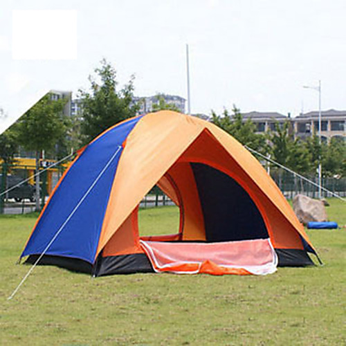 

4 человека Семейный кемпинг-палатка На открытом воздухе Воздухопроницаемость Пригодно для носки Двухслойные зонты Автоматический Палатка 2000-3000 mm для Пикник Стекловолокно 200200135 cm