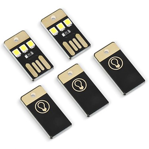 

5шт светодиодный ночной свет USB чрезвычайное творческое украшение 5 В