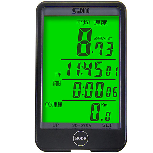 

SunDing SD-576A Датчик модуляций скорости Водонепроницаемость / Компактность / Велоспорт Велосипеды для активного отдыха / Односкоростной велосипед Велоспорт
