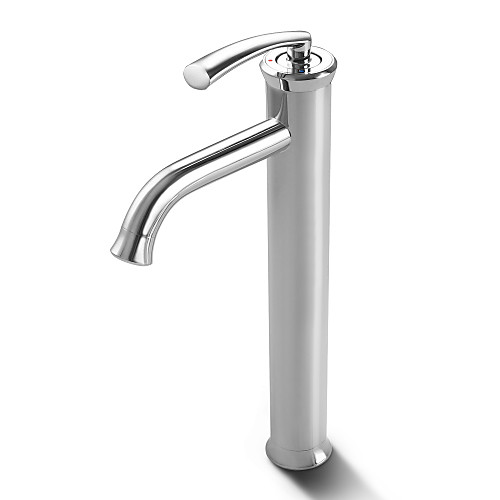 

Ванная раковина кран - Водопад / Широко распространенный Хром По центру Одной ручкой одно отверстиеBath Taps