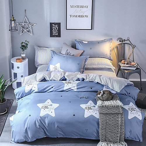 

Пододеяльник наборы Роскошь Полиэстер С принтом 4 предметаBedding Sets