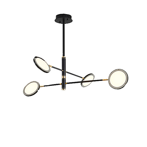 

QINGMING 4-Light Мини Люстры и лампы Рассеянное освещение Электропокрытие Окрашенные отделки Металл Мини, LED 110-120Вольт / 220-240Вольт Теплый белый / Белый