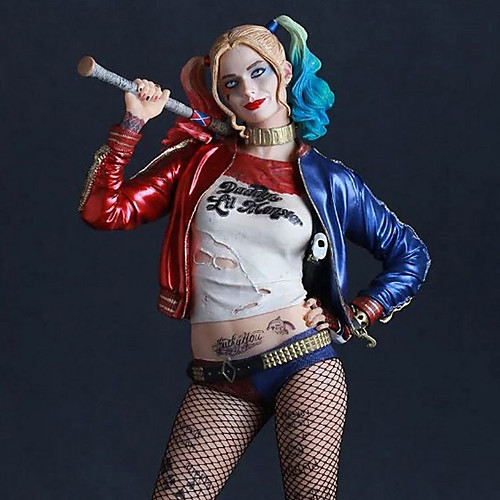 

Клоун Косплей Harley Quinn Косплэй Kостюмы Взрослые Жен. Хэллоуин Хэллоуин Карнавал Маскарад Фестиваль / праздник Полиэстер Красный Карнавальные костюмы Пэчворк