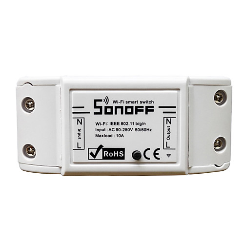 

sonoff diy беспроводной переключатель для модуля умной домашней автоматизации 90-250v
