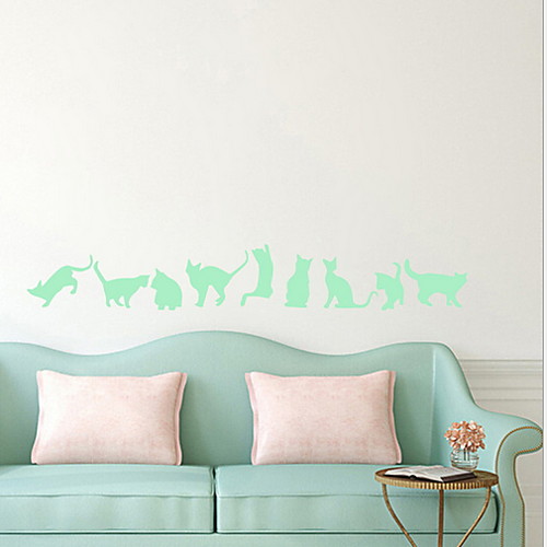 

Декоративные наклейки на стены - Простые наклейки Геометрия В помещении