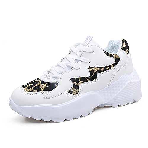 

Жен. Сетка / Эластичная ткань Весна лето На каждый день / Милая Кеды На плоской подошве Круглый носок Черно-белый / Белый / синий / Белый / Желтый / Леопард