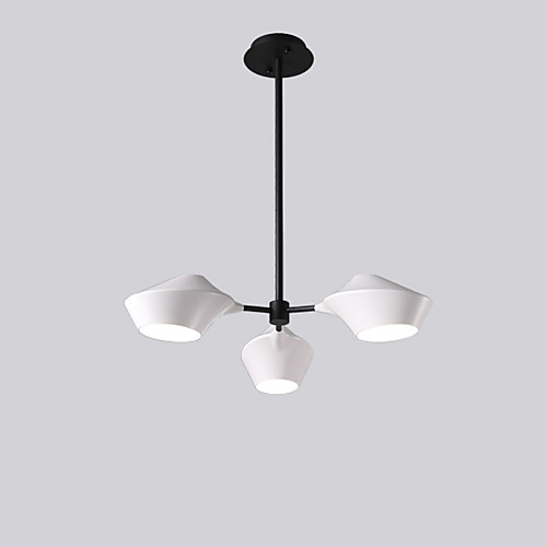 

QINGMING 3-Light Мини Люстры и лампы Потолочный светильник Окрашенные отделки Металл Мини 110-120Вольт / 220-240Вольт