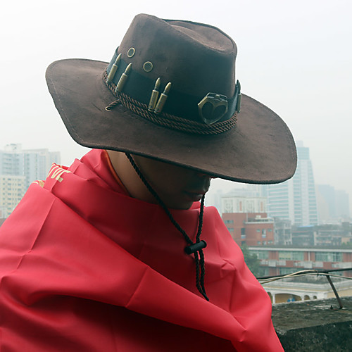 фото Головной убор вдохновлен overwatch косплей аниме косплэй аксессуары шапки плюшевая ткань костюмы хэллоуина Lightinthebox