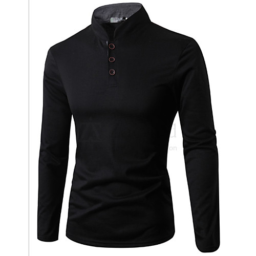 

Муж. Polo Однотонный Черный L