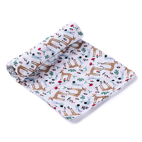 

Одеяла / Детские одеяла / Многофункциональные одеяла, Цветочный принт / Мультипликация Хлопок удобный Очень мягкий одеяла