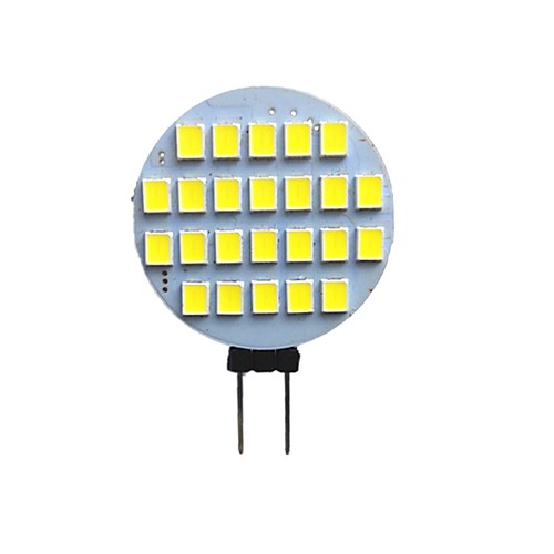 

1шт 3 W 210 lm G4 Двухштырьковые LED лампы 24 Светодиодные бусины SMD 2835
