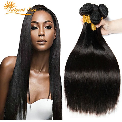 

6 Связок Перуанские волосы Прямой 100% Remy Hair Weave Bundles Головные уборы Человека ткет Волосы Пучок волос 8-28 дюймовый Естественный цвет Ткет человеческих волос Без запаха Мягкость Шелковистость