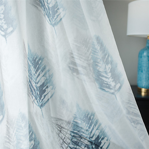 

Современный Light-фильтрация 1 панель Прозрачный Гостиная Curtains