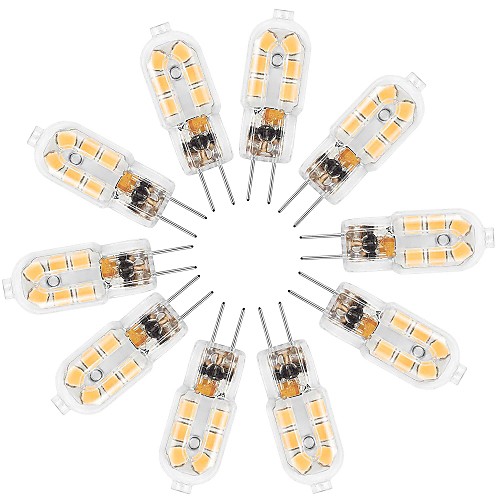 

10 шт. 3 W Двухштырьковые LED лампы 180 lm G4 T 12 Светодиодные бусины SMD 2835 Милый 12 V