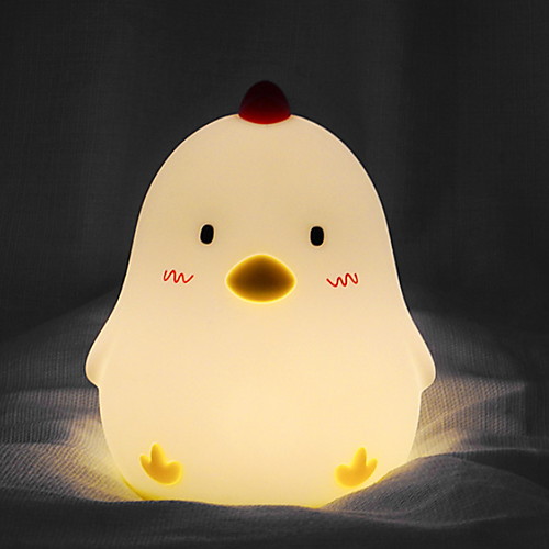 

1шт LED Night Light / Детский ночной свет Желтый USB Творчество <=36 V