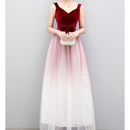 

Жен. Хлопок С летящей юбкой Платье На бретелях Макси