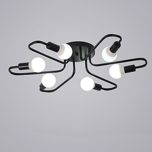 

JSGYlights 6-Light Потолочные светильники Рассеянное освещение Окрашенные отделки Металл Новый дизайн 110-120Вольт / 220-240Вольт