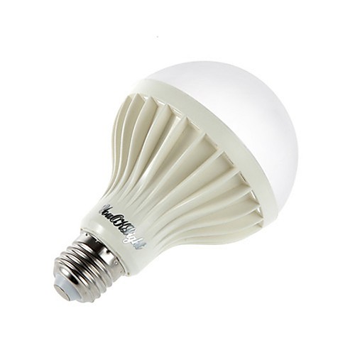

YouOKLight 1шт 7 W 500 lm E26 / E27 Круглые LED лампы 12 Светодиодные бусины SMD 5730 Тёплый белый 220-240 V