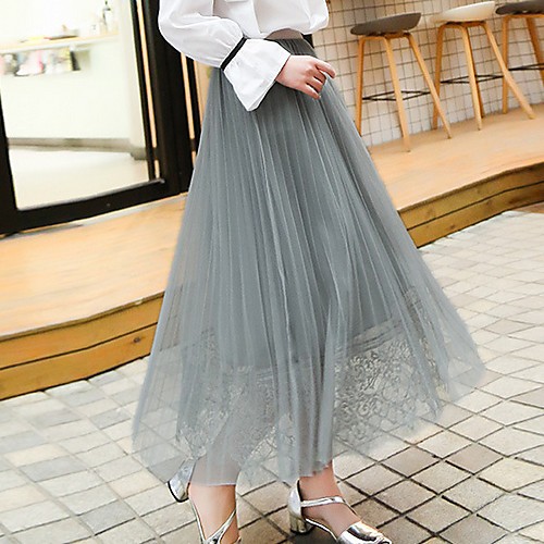 

женские юбки миди свинг - однотонные