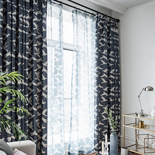 

Современный Солнцезащитные 1 панель Занавес Гостиная Curtains