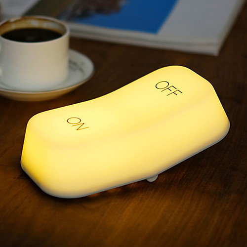 

1шт LED Night Light Желтый USB Для детей / Творчество <=36 V