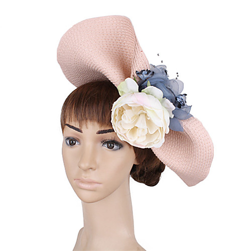 

Полиэстер / Сеть / Полипропилен ABS Кентукки дерби шляпа / Fascinators / Цветы с Цветы 1 шт. Свадьба / Вечеринка / ужин Заставка