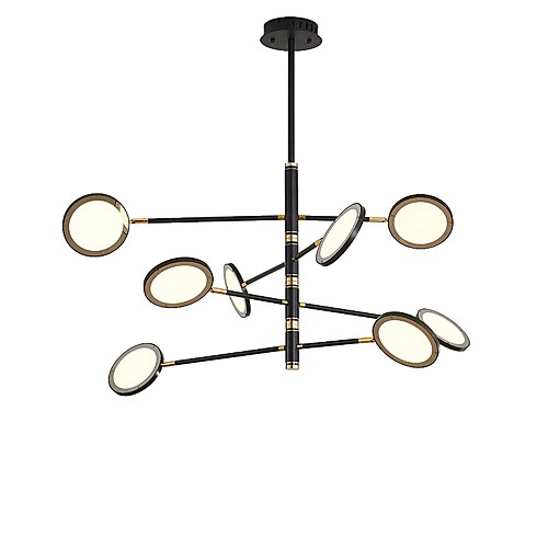 

QINGMING 8-Light Мини Люстры и лампы Рассеянное освещение Электропокрытие Окрашенные отделки Металл Мини, LED 110-120Вольт / 220-240Вольт Теплый белый / Белый