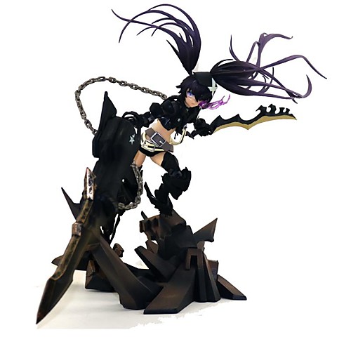 

Аниме Фигурки Вдохновлен Косплей Black Rock Shooter ПВХ 27.5 cm См Модель игрушки игрушки куклы