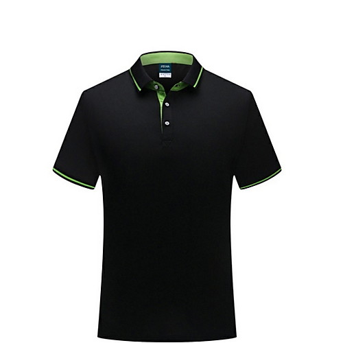

Муж. Polo Рубашечный воротник Однотонный Серый XL
