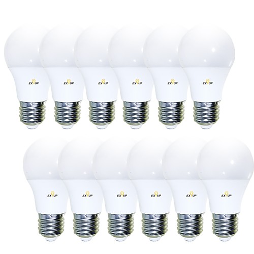 

EXUP 12шт 7 W Круглые LED лампы 680 lm B22 E26 / E27 14 Светодиодные бусины SMD 2835 Тёплый белый Холодный белый 220-240 V 110-130 V