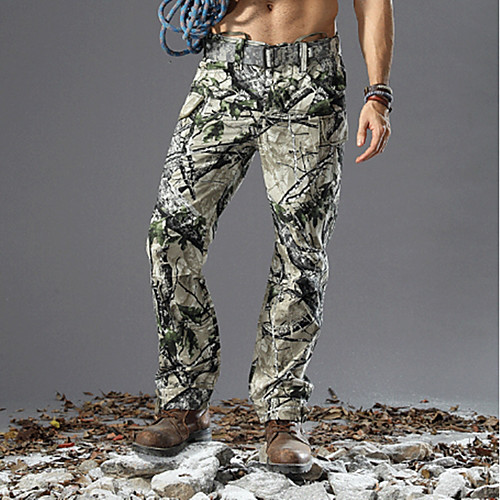 

Men's Hiking Pants Hiking Cargo Pants Tactical Pants Camo Outdoor Breathable Quick Dry Wear Resistance Pants / Trousers Bottoms Hunting Hiking Climbing Forest Green Army Green Camouflage M L XL XXL
