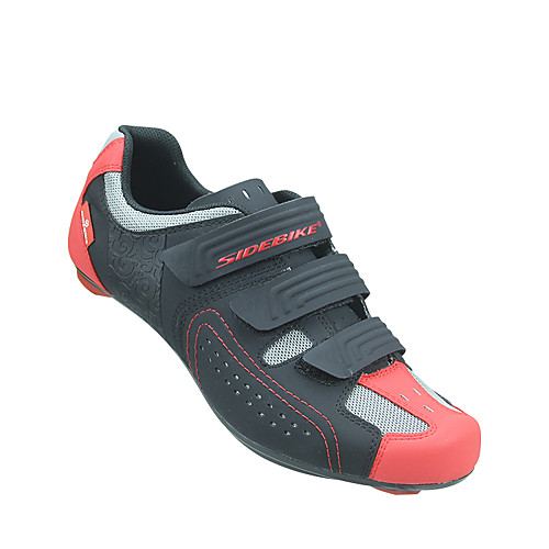 фото Sidebike взрослые обувь для велоспорта противозаносный вентиляция ультралегкий (ul) шоссейные велосипеды велосипедный спорт / велоспорт черный / красный муж. жен. обувь для велоспорта lightinthebox