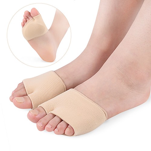 

1 Pair Orthotic Insole & Inserts Nylon Forefoot Spring Unisex Nude