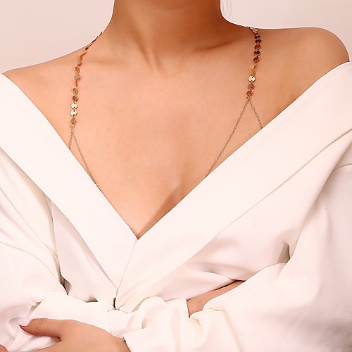 

Цепь Тела / Belly Chain Жен. Золотой / Серебряный Украшения для тела Назначение Подарок / Для клуба / Бикини / Бар