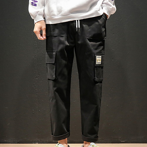 

Муж. Классический Чино Брюки - Однотонный Зеленый