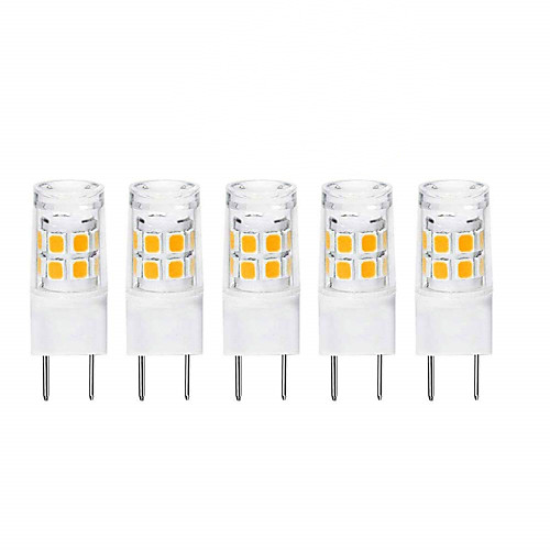 

5 шт. 3 W 180 lm G8 Двухштырьковые LED лампы 17 Светодиодные бусины SMD 5050 Декоративная Милый Тёплый белый Холодный белый 110 V