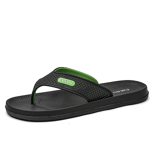 

Men's EVA(ethylene-vinyl acetate copolymer) / PVC Summer Casual Slippers & Flip-Flops Water Shoes Breathable Black / Black / Green / Black / Blue