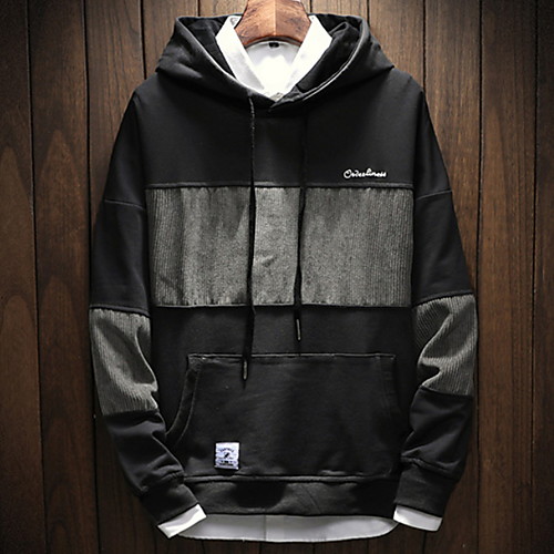 

Муж. Классический Толстовка - Контрастных цветов