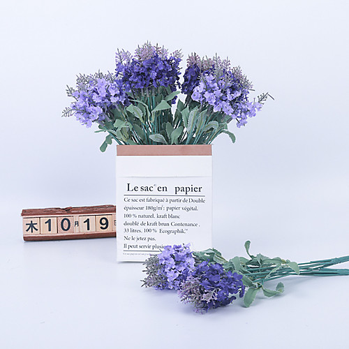 

Искусственные Цветы 5 Филиал Классический Сценический реквизит европейский Светло-голубой Вечные цветы Букеты на стол