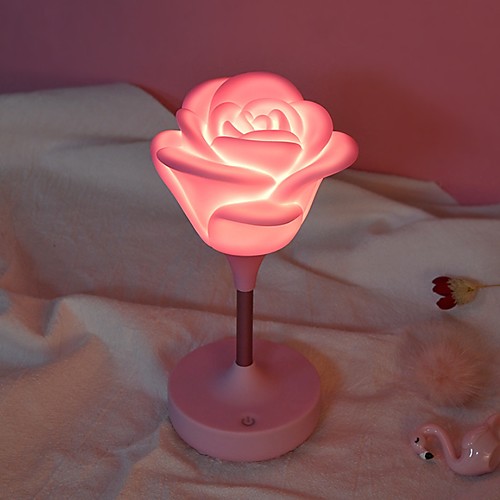 

1шт LED Night Light Красный USB Творчество / Перезаряжаемый <=36 V